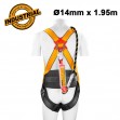 INGCO Ζώνη Εργασίας Ολόσωμη 4 Σημείων HSH501420